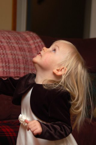Playing with a balloon
